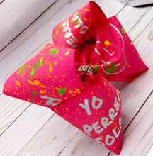 Load image into Gallery viewer, Pink Bad Bunny Inspired Bow