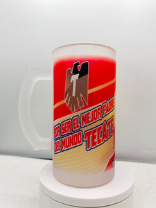 Red Tecate Beer Mug