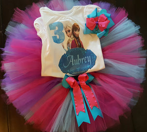 Anna and Elsa Tutu Set Tiny Love Creations Anna and Elsa Tutu Set Tiny Love Creations