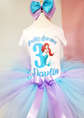 The Little Mermaid Tutu Set