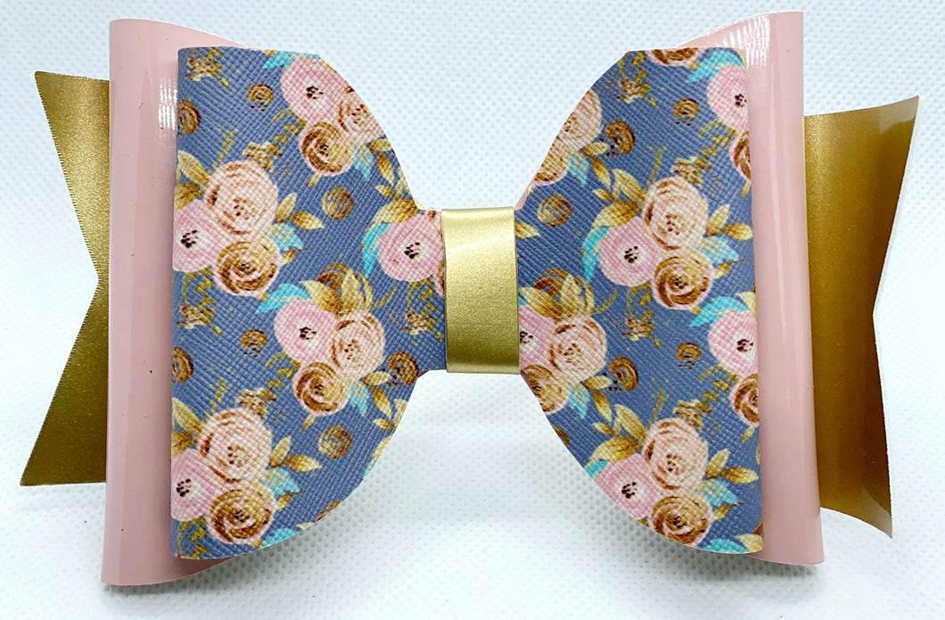 Floral Chic Hair Bow
