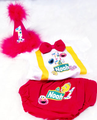 Sesame Street Birthday Set