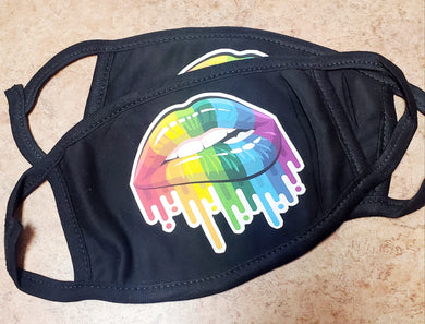 Pride Lips Face Mask