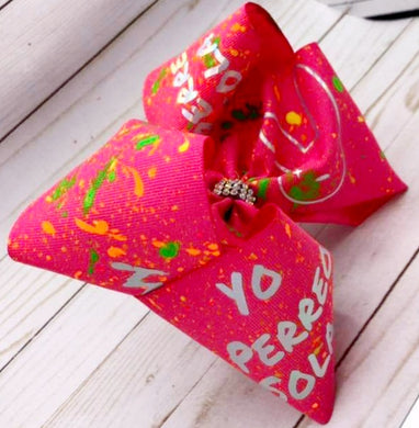 Pink Bad Bunny Inspired Bow