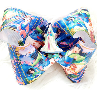 Mulan inspired Boutique Bow