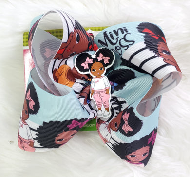 Mini Boss Hair Bow
