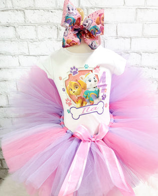 Paw Patrol Skye Everest Tutu Set