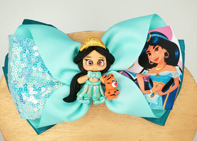 Princess Jazmine Hair bow