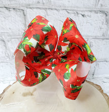 Load image into Gallery viewer, Poinsetta boutique bow