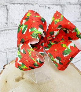 Poinsetta boutique bow