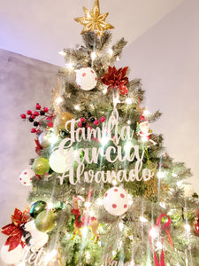 Family Christmas Tree Name