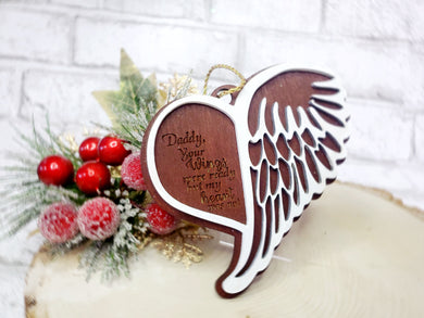 Wing Memorial Ornament English