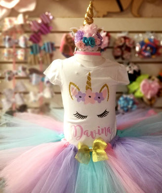 Unicorn Tutu Set