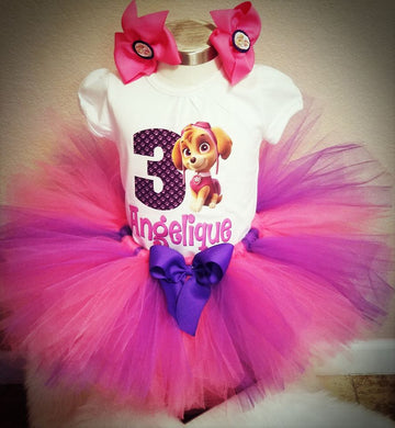 Skye Paw Patrol Tutu Set