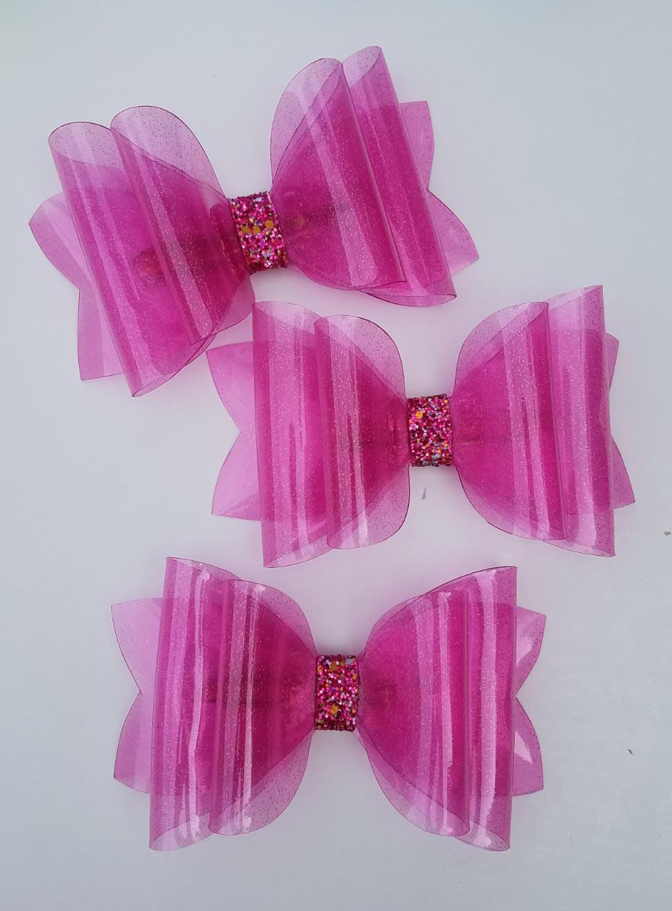 Hibiscus Pink   Pool Bow