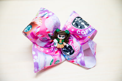 Starbucks Girl Bow