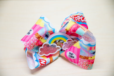 Rainbow Pop Hair Bow