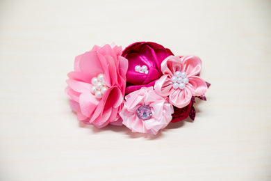 Fushia Flower Headband