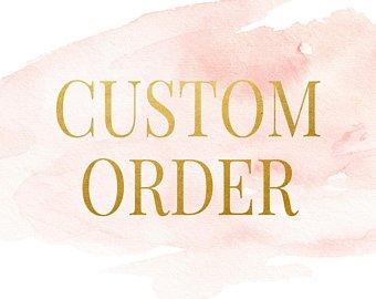 Custom Tutu Set Order
